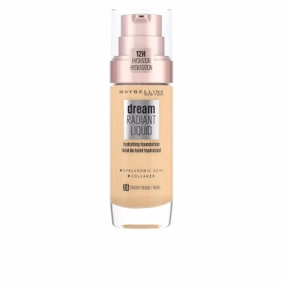 Maybelline Dream Satin Liquid Foundation+Serum #24-Golden Beige