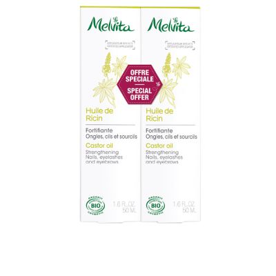 Melvita Huiles De Beaute Bio Huile De Ricin Duo 2 X 50 Ml