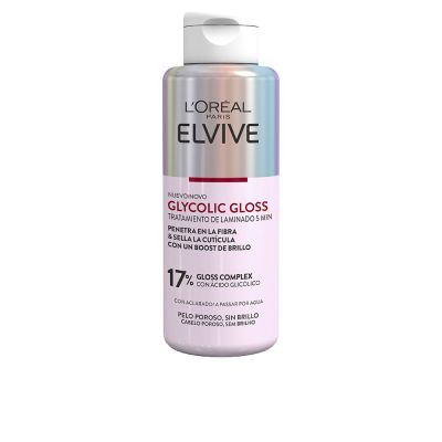 L'Oréal Paris Elvive Glycolic Gloss Tratamiento De Laminado 5 Min 550 Ml