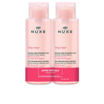 Nuxe Very Rose Agua Micelar Apaisante 3 En 1 Lote 2 X 400 Ml