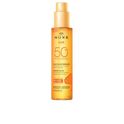 Nuxe Sun Aceite Bronceador Rostro Y Cuerpo Spf50 150 Ml