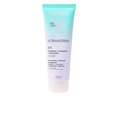 Vichy Normaderm Scrub + Cleanser + Mask 3 In 1 125 Ml