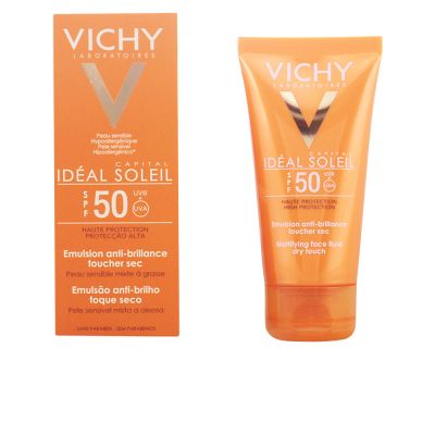 Vichy Idéal Soleil Emulsion Anti-Brillance Toucher Sec Spf50 50 Ml
