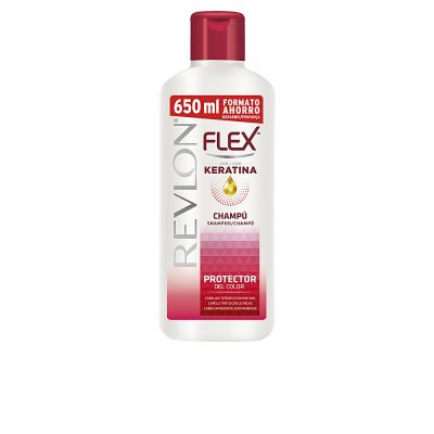 Revlon Mass Market Flex Keratin Protector Color Teñido Champú 650 Ml