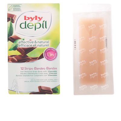 Byly Depil Bandas Corporales Chocolate 12 U