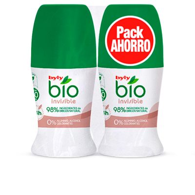 Byly Bio Natural 0% Invisible Deo Roll-On Lote 2 X 50 Ml