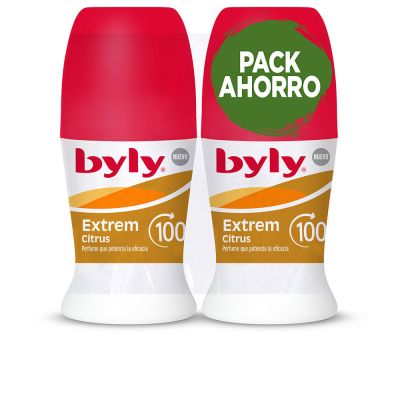 Byly Extrem Citrus 100H Deo Roll-On Pack 2 X 50 Ml