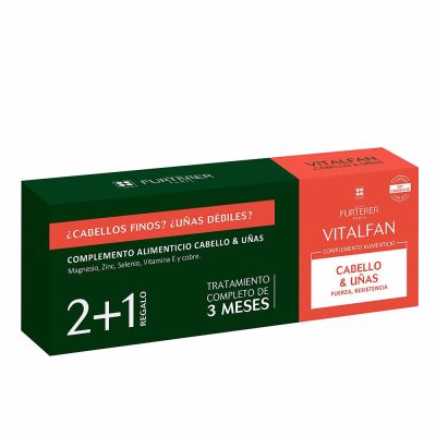 Rene Furterer Vitalfan Vitalidad Cabello Y Uñas Lote 3 X 30 Cápsulas