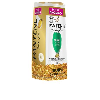 Pantene Suave Y Liso Champú Lote 2 X