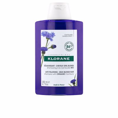 Klorane A La Centaurea Bio Champú Antiamarilleo Cabello Gris Y Rubio