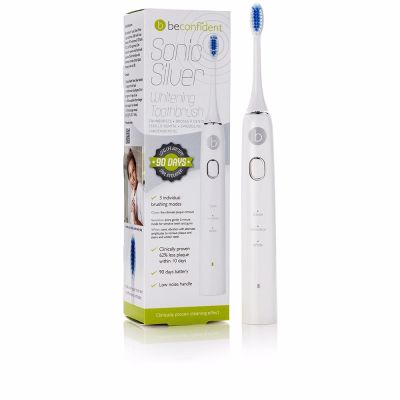 Beconfident Sonic Silver Electric Whitening Toothbrush