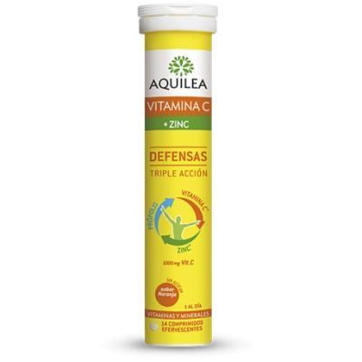 Aquilea Vitamina C Y Zinc 14 Comprimidos Efervescentes