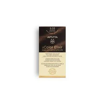 Apivita My Color Elixir Coloración Permanente #5.03 1 U