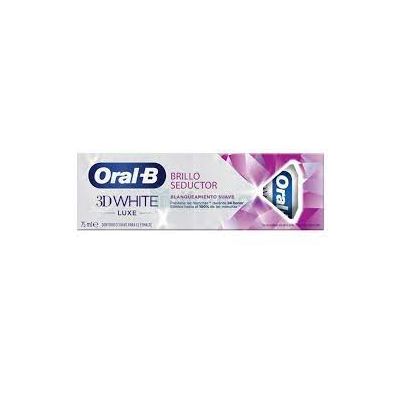 Oral-B 3D White Luxe Pasta Dentífrica Brillo Seductor 75 Ml