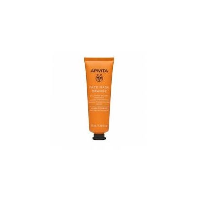 Apivita Mascarilla Facial Iluminadora Con Naranja 50 Ml