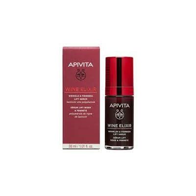 Apivita Wine Elixir Antiarrugas Y Reafirmante Con Efecto Lifting Sérum 30 Ml