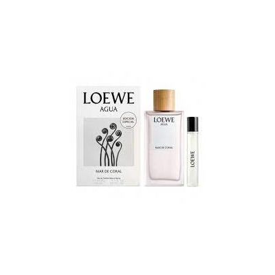Agua De Loewe Mar De Coral Lote 2 Pz