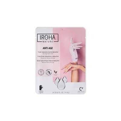Iroha Anti-Age Triple Hyaluronic Acid & Bakuchiol Hand Mask 9 Ml