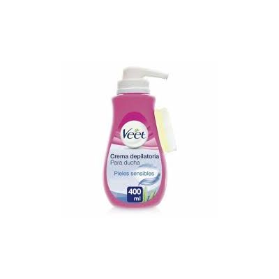 Veet Pure Ducha Crema Depilatoria Piel Sensible 400 Ml