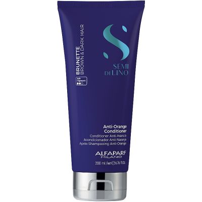 Alfaparf Milano Semi Di Lino Brunette Brown & Dark Conditioner 200 Ml